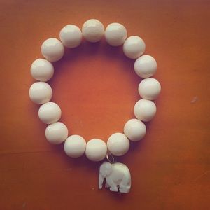 Ivory Elephant Bracelet